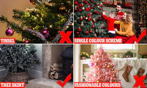 Apr 14, 2021 · angie harmon finally removes her christmas decorations nearly four months after the holiday. How To Ensure Your Christmas Tree Is Classy Not Trashy This Festive Season Daily Mail Online
