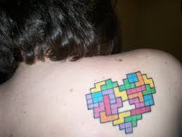 They are exquisite but straightforward, especially when you match them up with a spouse. I 3 Tetris My New Tattoo Amy Flickr