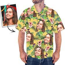 The dolce&gabbana special collection created in collaboration with dj khaled has been enriched with two new creativities: Personalised Face Shirt Hawaiian Shirt Floral Face Printed On Shirt Myfacesocksuk
