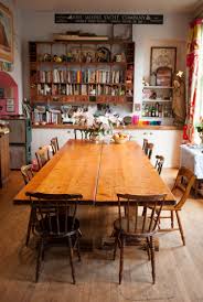 What I Learned From Refinishing Our Kitchen Table Myself Twice Eclectic Kitchen Home Kitchens Dining Room Design