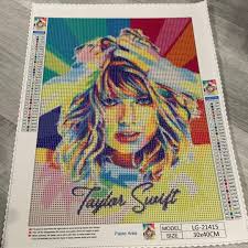 TS DIY 5D Pełne Okrągłe Wiercenie Diamentowe Malowanie