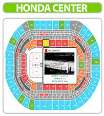 anaheim pond seating chart seating chart for honda center