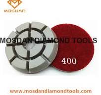 3'' White Dry Concrete Marble Granite Floor Resin Polishing ...