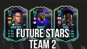 Ibrahima konaté 79→89 (+10) (rb leipzig). Fifa 21 Future Stars Team 2 Predictions Ft Fati Youtube