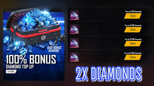 Free fire diamond is a virtual currency that allows you to purchase a weapon, pet, weapon skins, and many more. 100 Bonus Diamond Top Up Event I Free Fire Double Diamond Event Youtube