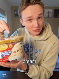 Delicious Cookies Made from Cookie Dough Ice Cream