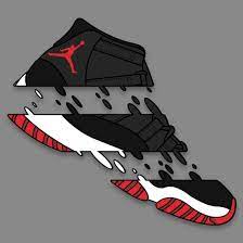 Pin De Kt Leigh Price Em Sneaker Art Papel De Parede Da Nike Desenhos Adesivos Arte Em Tenis