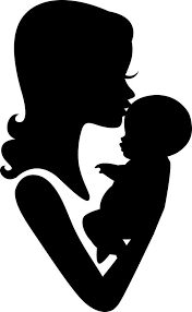 Black And White Kiss Silhouette Pin On Mother S Day