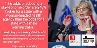 As of thursday, january 14, 2021 at 12:01 a.m. States With A Democratic Governor And Women Headed Public Health Agencies Were More Likely To Implement Covid 19 Stay At Home Orders Earlier Usapp