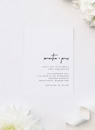 Order These Modern Minimal Contemporary Simple Wedding Invitations Online At Www Sailands In 2020 Simple Wedding Invitations Minimal Wedding Invitation Minimal Wedding