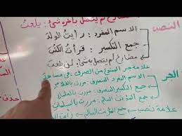 علامات الإعراب الأصلية والفرعية youtube arabic langauge arabic language language