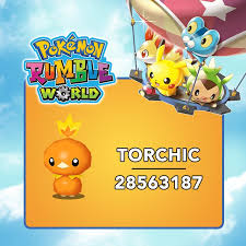 Pokemon rumble world codes pokemon, video game. Nintendo Of America On Twitter Light Up Your Pokemon Rumble World Game By Entering This Password To Receive Torchic Http T Co Orhnbxppmn