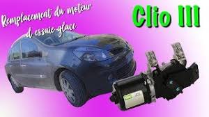 commandez vos pièces en ligne 1 mécanisme complet avec moteur 8200268931 ou 1 moteur seul 7701061590. Remplacement Moteur Essuie Glace Clio 3 Youtube
