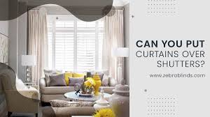 I love that it lets in lots of sunlight, however, since our house faces east, we get the. Can You Put Curtains Over Shutters