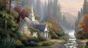 Thomas Kinkade Painter For The Masses Dies At 54 The New York Times Coming from a modest background, kinkade emphasizes simple pleasures and inspirational messages through his paintings.