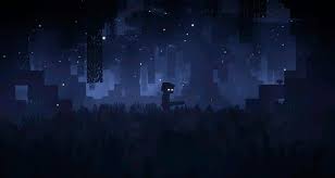 Stream minecraft background music by minecraft songs on desktop and mobile. I Took A Screen Shot Edited It Into A Wallpaper From Song Of War Black Plasma Studio Minecraft