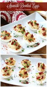 Spanish Deviled Eggs Recipe Deviled Eggs Easy Appetizer Recipes Paleo Snacks