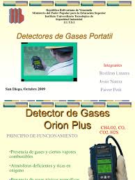 Al referirse a la lista de parámetros de gas. Detectores De Gases Portatil Rosifran Linares Jesus Natera Faiver Petit Oxigeno Atmosfera
