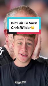 ¿Es justo despedir a Chris Wilder?