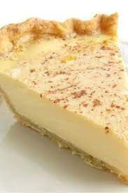 Custard Pie Rich Tender Filling Of Cream Eggs And Vanilla With A Hint Of Nutmeg Nestled In A Buttery Crust Custard Pie Recipe Tart Recipes Dessert Recipes