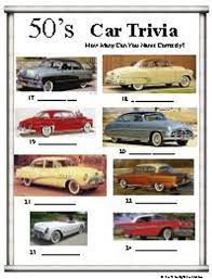 Feb 12, 2021 · car trivia answers. 50 S Car Trivia Etsy Trivia 50s Cars St Patrick S Day Trivia