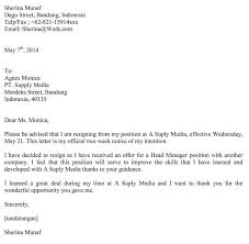 15 Contoh Surat Pengunduran Diri Resign Kerja Yang Baik Dan Benar Surat Pengunduran Diri Surat Human Resources