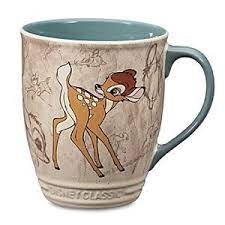 Includes detachable flexible lid with butterfly grip. Bambi Mug Drinkware Disney Store Disney Coffee Mugs Cute Coffee Mugs Mugs