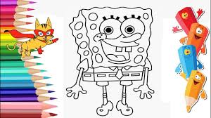 La casa de bob esponja. Como Dibujar A Bob Esponja Paso A Paso Juegos Para Pintar How To Draw Sponge Bob Sponge Bob Youtube