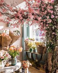 Pin By Susan On Cherry Blossom Festival Tea Ideas Flower Shop Beautiful Flowers Table Decorations