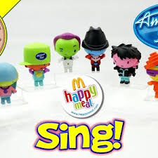 American Idol Mcdonald S Happy Meal Fast Food Complete Toy Set 2008 Youtube
