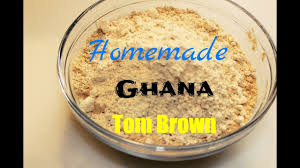 As you can see in the pictures, mine is pretty thin.bake, if desired at 350º until golden brown. How To Make Ghana Original Tom Brown From The Scratch Obaapa Kitchen Youtube