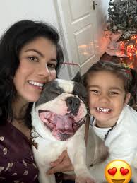 Merry Christmas! to all lovely Frenchie lovers… this is Rex we love him so  much ❤️ we have it as a present last Christmas so far is the best gift we  ever