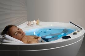 Mcp jetted tubs massage hydrotherapy bathtub the carver tubs skc5555 earns its top spot among other highly rated corner whirlpool tubs. áˆ Aquatica Olivia Wht Hydrorelax Jetted Bathtub 220 240v 50 60hz Usa International Buy Online Best Prices