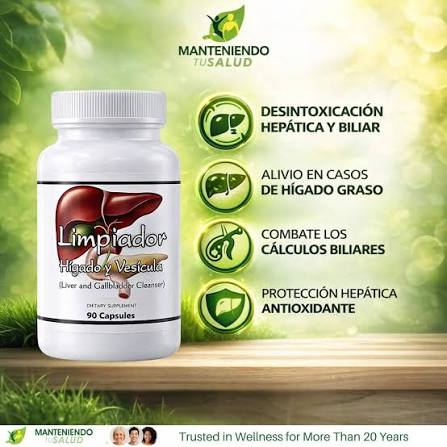 Amazon.com: Manteniendo Tu Salud Limpiador de Hígado y Vesícula, Apoyo al Hígado, Extracto de Cardo Mariano, 90 Cápsulas : Salud y Hogar