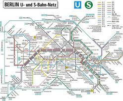 U Bahn Und S Bahn Berlin Metro Map Subway Map Berlin