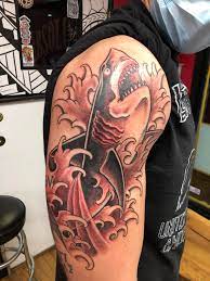 👸🏻 @breecheese143 ️ i make tattoos wednesday through sunday at absolute tattoo reno nv. Shark Done By Daniel At Absolute Tattoo In Reno Nv Tattoos