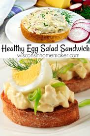 Maybe you would like to learn more about one of these? Healthy Hard Boiled Egg Salad Sandwich Wisconsin Homemaker