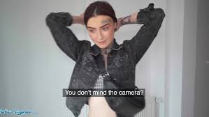 Public Agent offered quick Sex For Money and Jizzed Teens Face