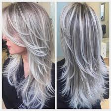 Image Result For Dark Brown Hair With Silver Highlights Grey Hair Color Covering Gray Hair Hair Color Pictures