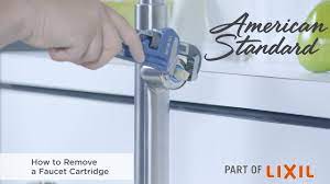 Your kohler forte kitchen faucet has a single handle that operates both the hot and cold water depending on where you position the handle. How To Remove A Faucet Cartridge Youtube