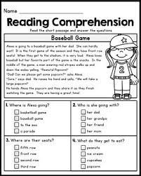 Free First Grade Reading Comprehension Passages Set 1 First Grade Reading Comprehension First Grade Reading Reading Comprehension Passages