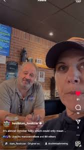 An amazing shout out from our friend @heidiblum_foodczar while she's  hanging with John at one of our favorite breweries, @doubletapbrewing,  talking about everything they have going