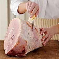 Motif De Losange Sur Un Jambon Easter Brunch Food Pork Recipes Healthy Receipes