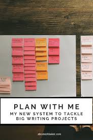 Plan With Me My New System To Tackle Big Writing Projects Helen Redfern Writing Project Writing Groups Writing
