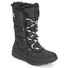 The sorel women's whitney tall lace ii boot is a boot with plenty of height for deep snow. Sorel Whitney Tall Lace Ii Black Fast Delivery Spartoo Europe Shoes Snow Boots Women 112 00