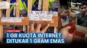 Nah, karena tiga permen milkita setara dengan segelas susu, maka rossi bisa dapat 1,27 miliar gelas susu siap minum. Viral 1 Gb Kuota Internet Ditukar 1 Gram Emas Transaksi Di Papua Gunakan Emas Hot Viral