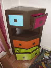 Meuble Angle Methode Embourdage Fini Karton Mobel Karton Diy Basteln