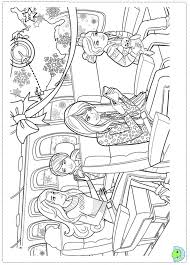Pink fluffy unicorns dancing on rainbows coloring pages. Barbie Christmas Carol Coloring Pages Images