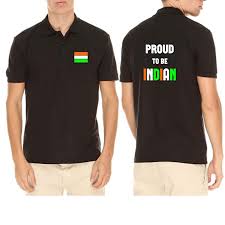 The india men's national cricket team, also known as team india and men in blue, is governed by the board of control for cricket in india (bcci), and is a full member of the international cricket council (icc) with test, one day international (odi) and twenty20 international (t20i) status. Buy Yaya Cafe Indian Polo T Shirt Independence Day Indian T Shirt For Men Republic Day Tshirts Black S At Amazon In