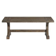 Discover the design world's best trestle coffee tables at perigold. Flynn Trestle Coffee Table Walnut Brown Picket House Furnishings Target